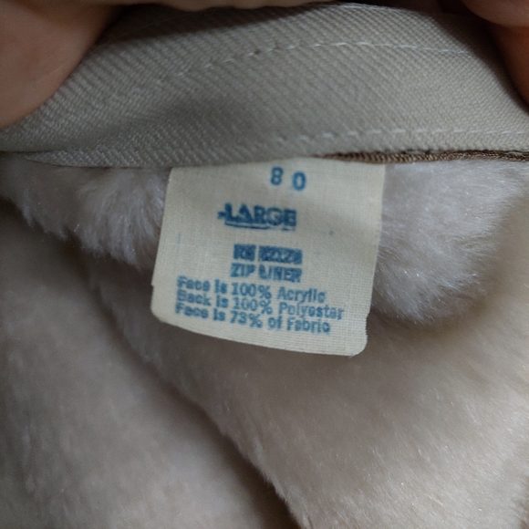 Vintage Men's Bertram All-Weather Tailored Coat Faux-fur lining Sz 46R - Picture 4 of 5